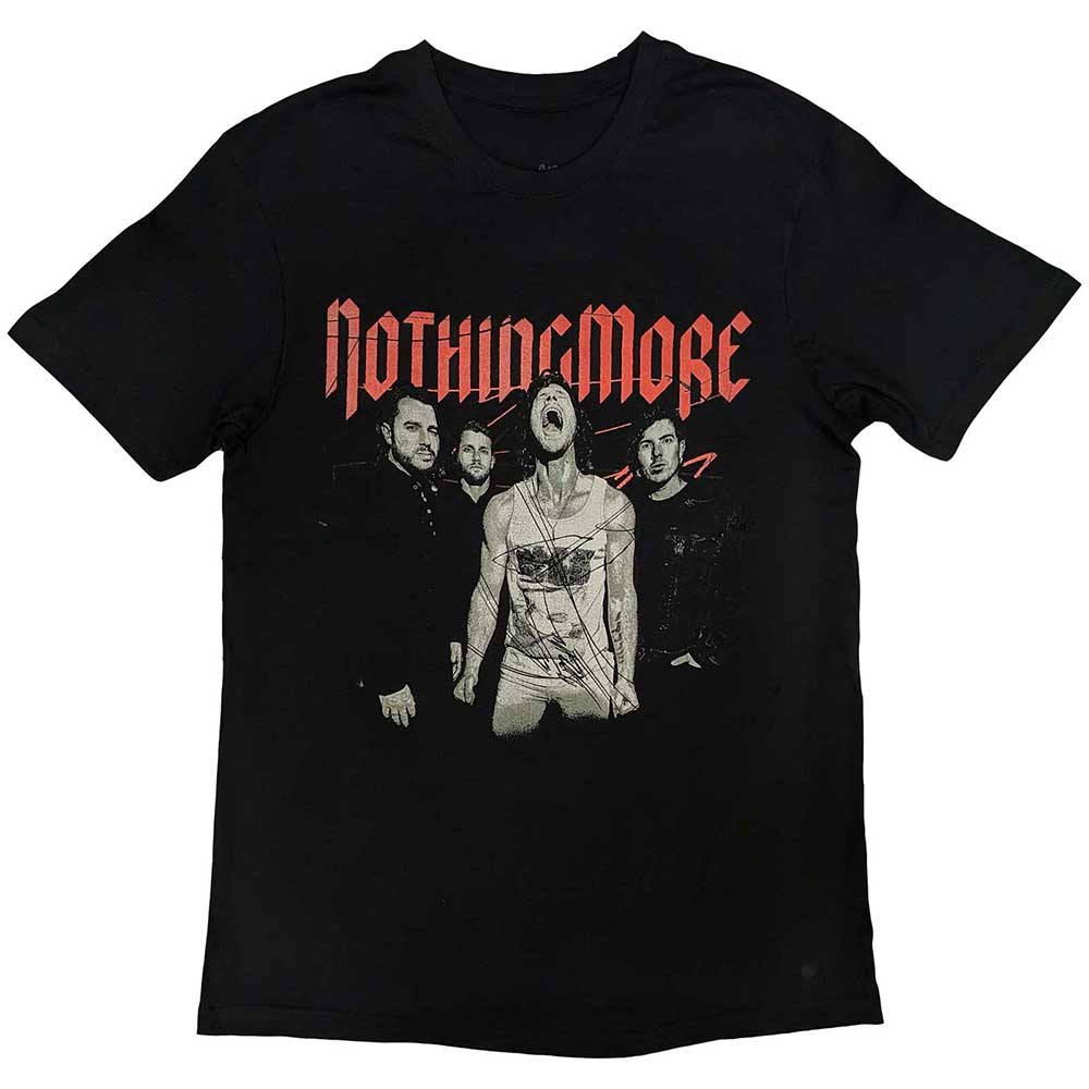 Tričko Nothing More - Band Photo, Unisex,Čierna,XXL