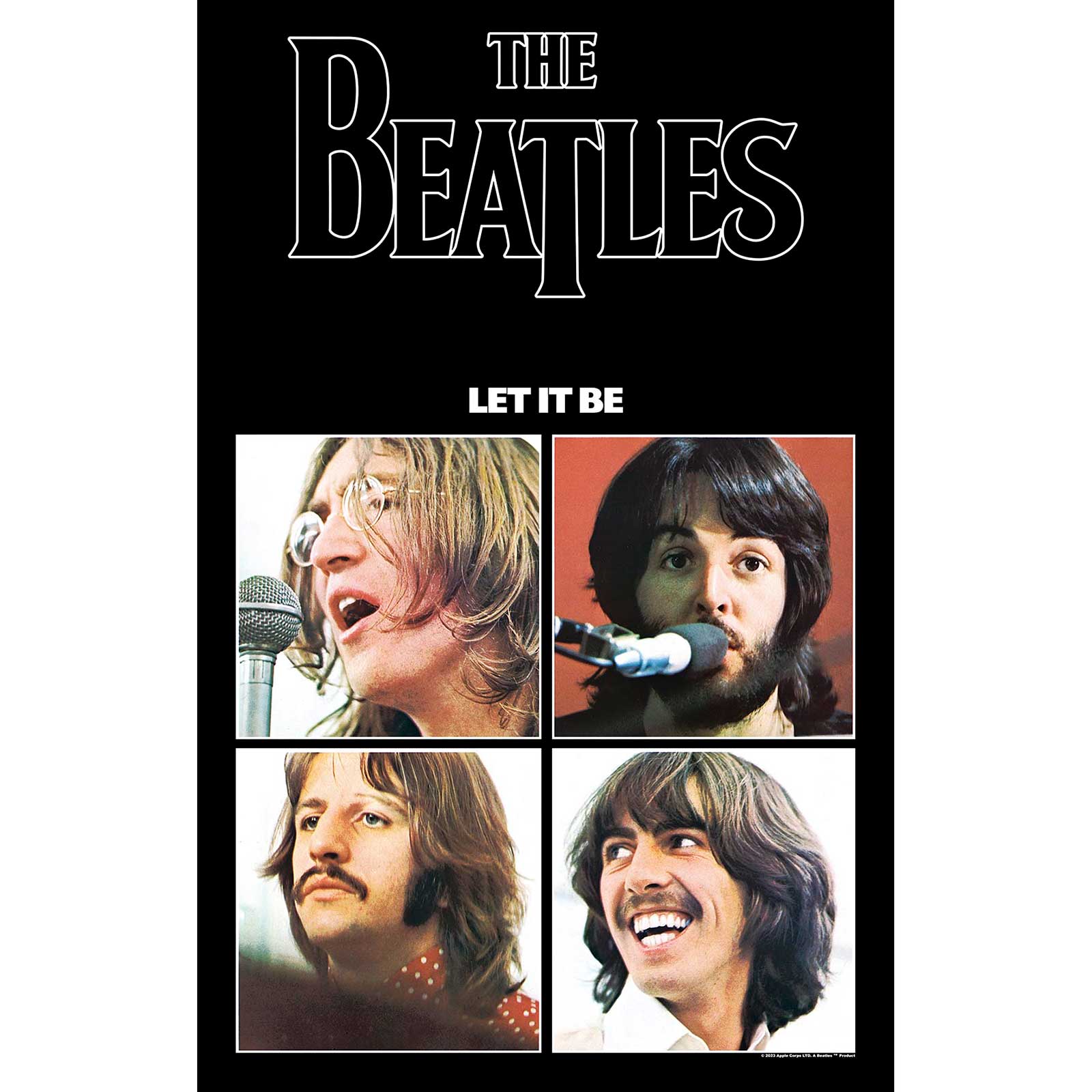 Plagát The Beatles - Let It Be