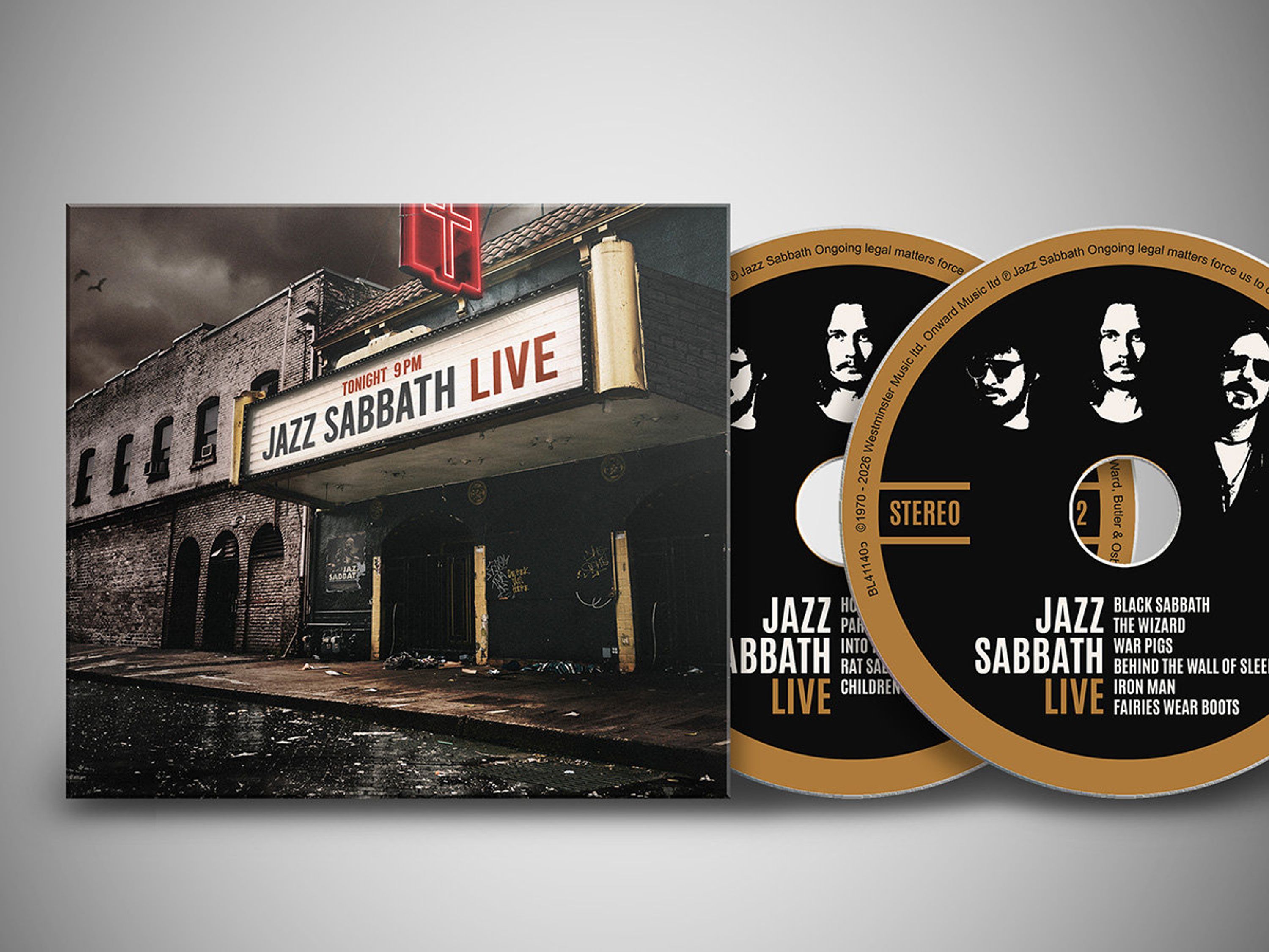 CD Jazz Sabbath - JAZZ SABBATH LIVE
