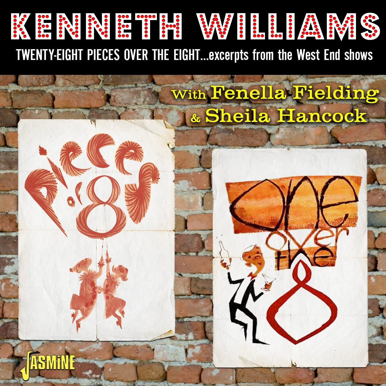 CD Kenneth Williams - TWENTY-EIGHT PIECES OVER THE EIGHT - EXCERPTS FROM THE WEST END SHOWS