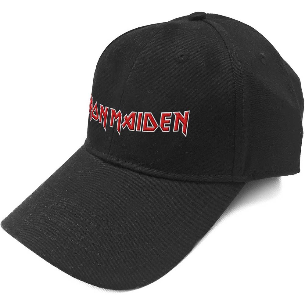 Šiltovka Iron Maiden - Logo, Unisex,Čierna,Univerzálna
