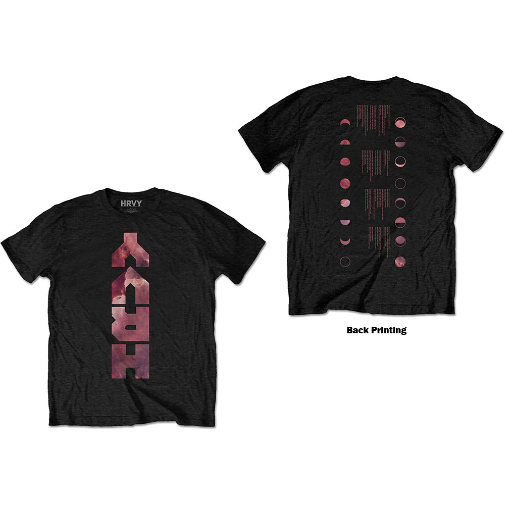 Tričko HRVY - Personal Lyrics, Unisex,Čierna,XXL