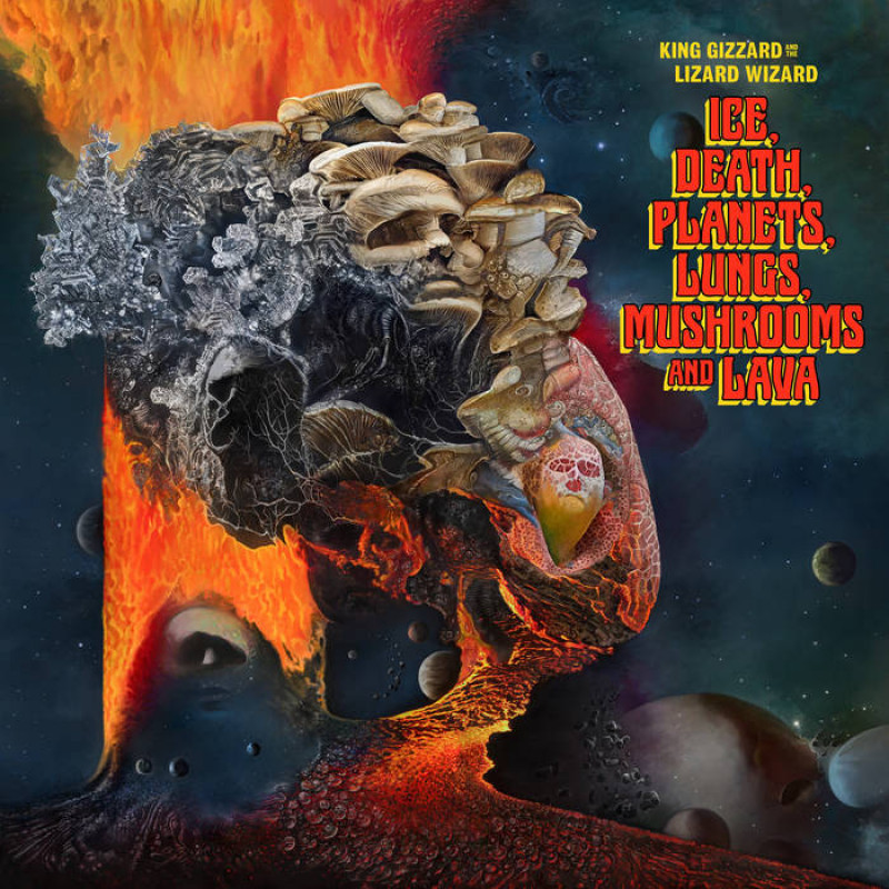 Vinyl King Gizzard & The Lizard Wizard - Ice, Death, Planets, Lungs, Mushroom And Lava