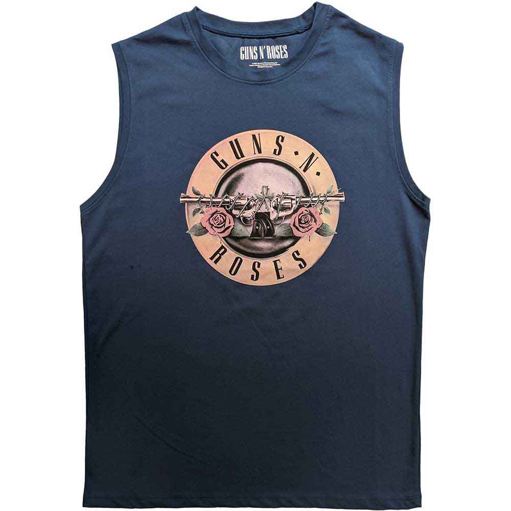 Tielko Guns N’ Roses - Classic Logo, Unisex,Modrá,XXL