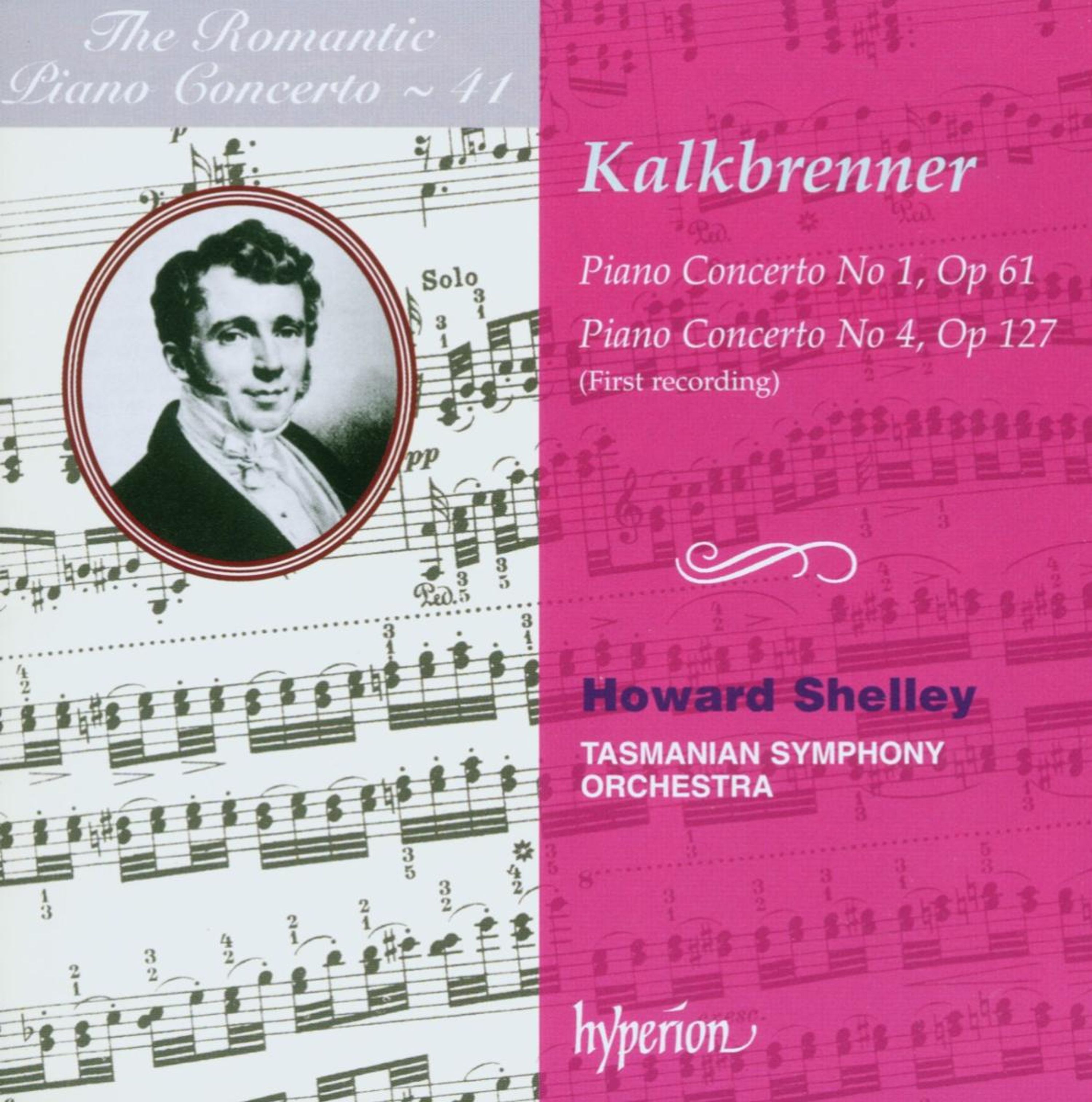 CD Howard Shelley - KALKBRENNER: PIANO CONCERTOS NOS. 1 & 4 (HYPERION