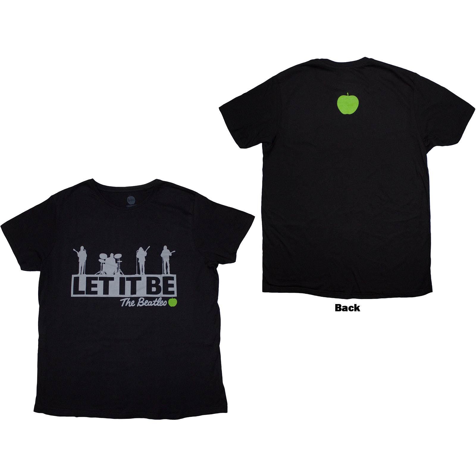 Tričko The Beatles - Rooftop, Žena,Čierna,4XL