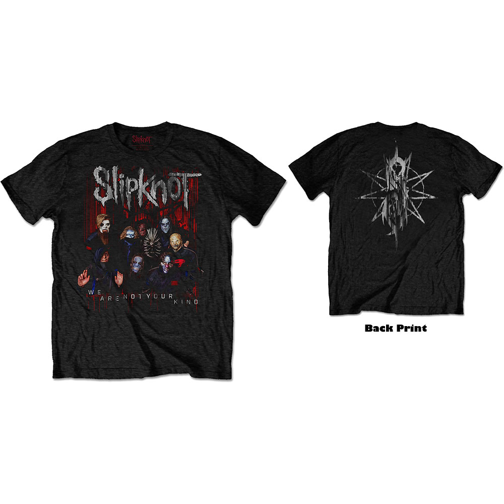 Tričko Slipknot - WANYK Group Photo, Unisex,Čierna,XXL