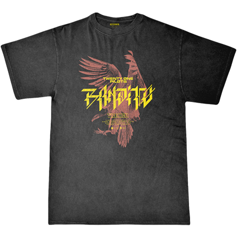 Tričko Twenty One Pilots - Bandito Bird, Unisex,Čierna,XXL