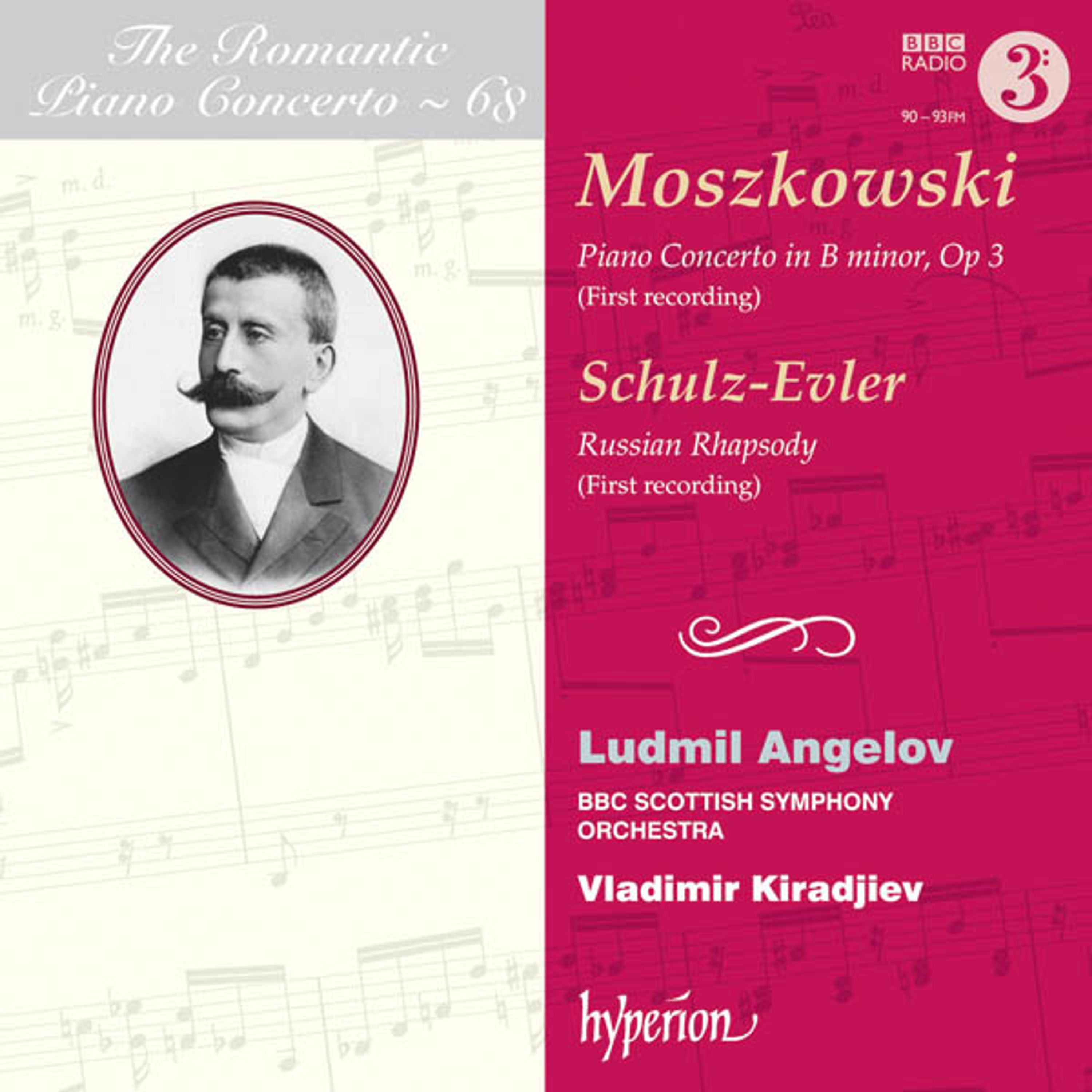 CD Ludmil Angelov - MOSZKOWSKI: PIANO CONCERTO, OP. 3 (HYPERION ROMANT