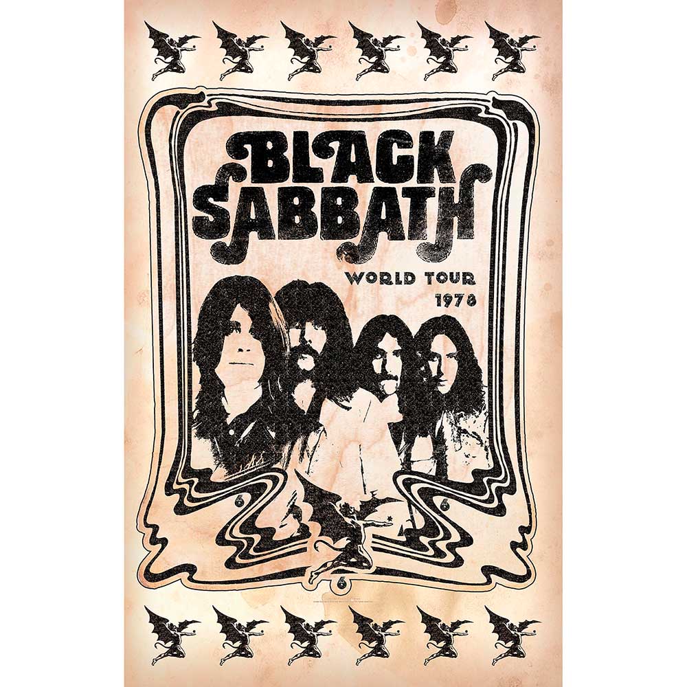 Plagát Black Sabbath - World Tour 1978