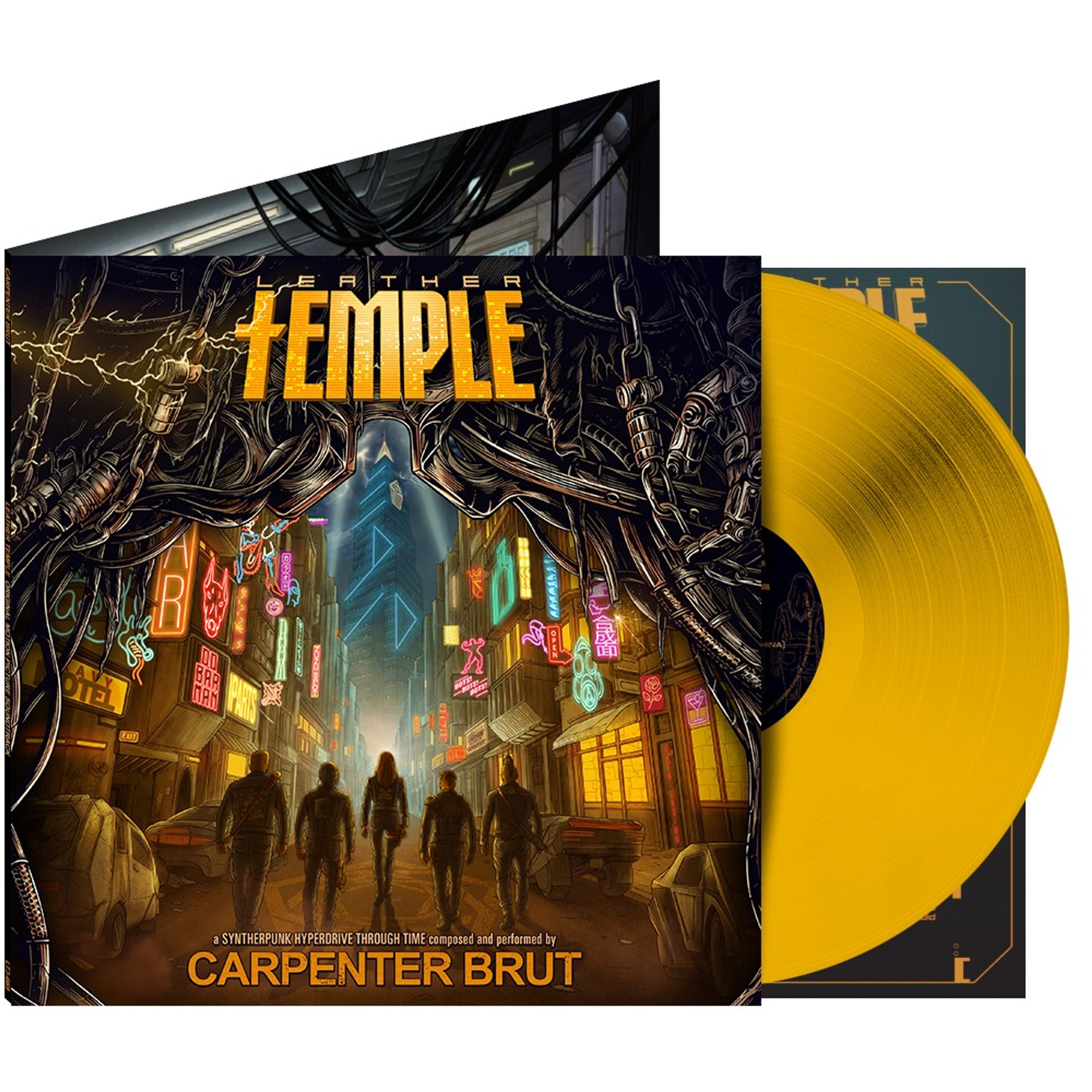 Vinyl Carpenter Brut - LEATHER TEMPLE
