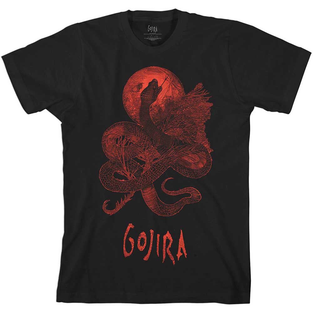 Tričko Gojira - Serpent Moon, Unisex,Čierna,XXL
