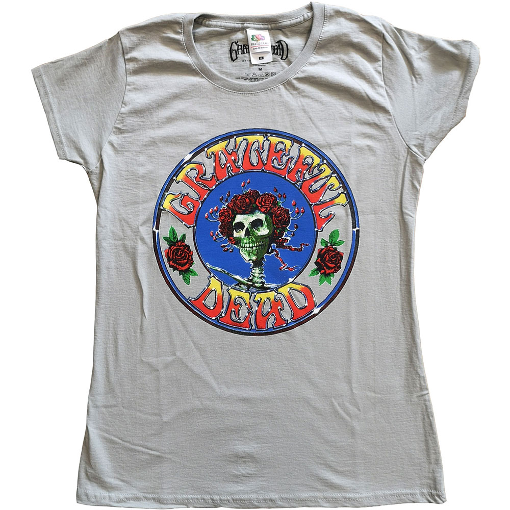 Tričko Grateful Dead - Bertha Circle Vintage Wash, Žena,Šedá,XXL