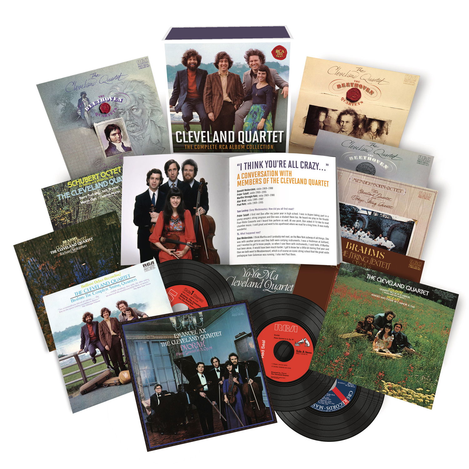 CD Cleveland Quartet - Cleveland Quartet - the Complete Rca Album Collection