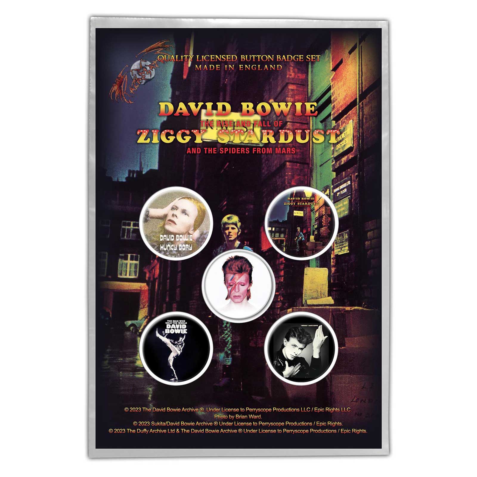 Odznak David Bowie - Early Albums