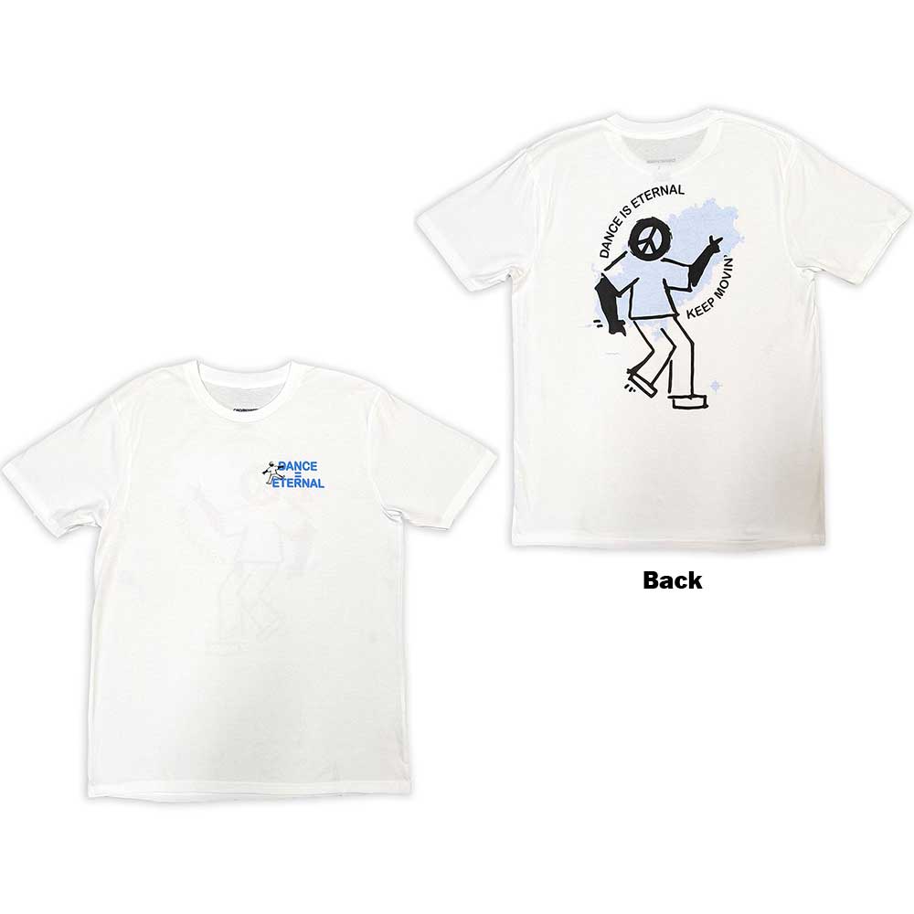 Tričko Calvin Harris - Dance Eternal, Unisex,Biela,XXL