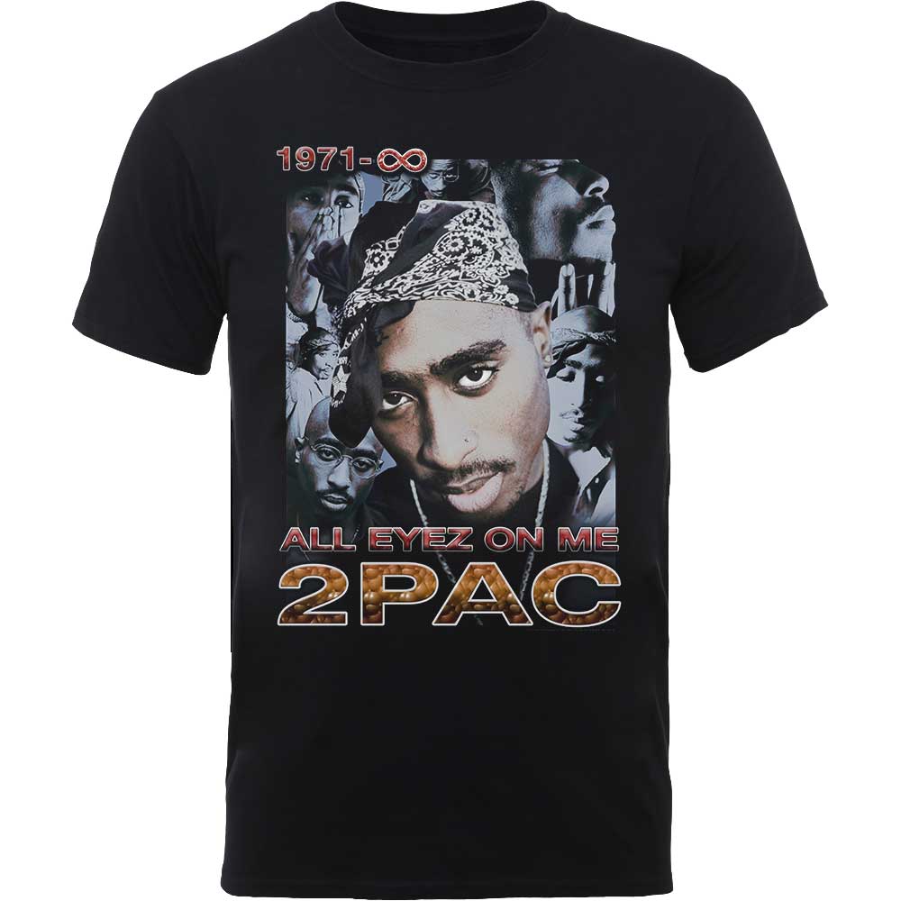 Tričko 2Pac - All Eyez 1971, Unisex,Čierna,XXL