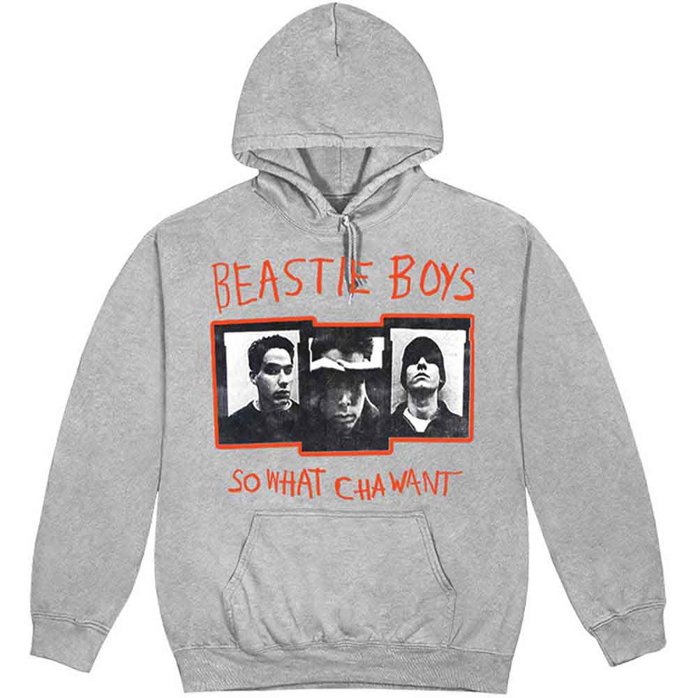 Mikina Beastie Boys - So What Cha Want, Unisex,Šedá,XXL