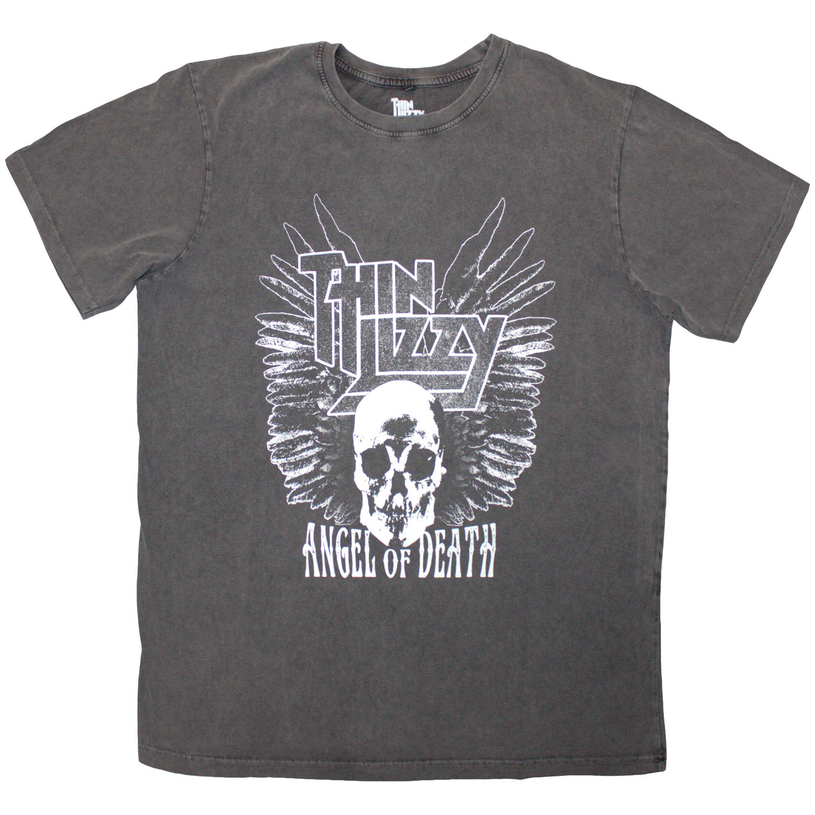 Tričko THIN LIZZY - Angel Of Death, Unisex,Šedá,XXL