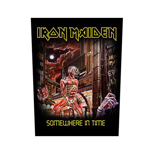 Nažehlovačka Iron Maiden - Somewhere In Time