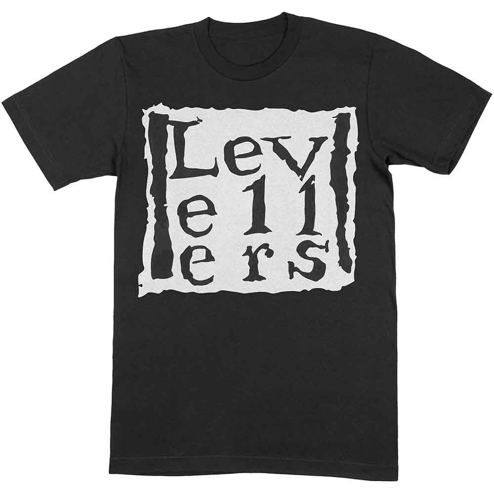 Tričko Levellers - Classic Logo, Unisex,Čierna,XXL