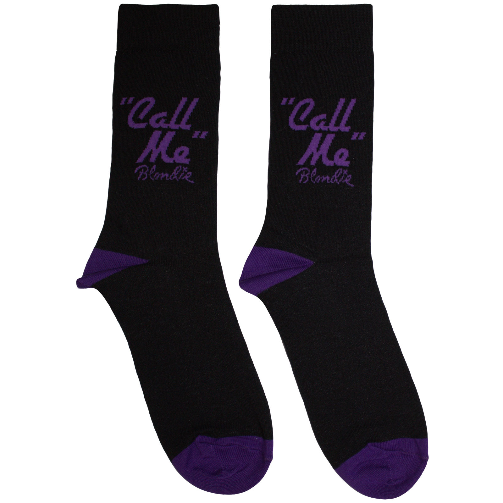 Ponožky Blondie - Call Me, Unisex,Čierna,UK 7 - 11