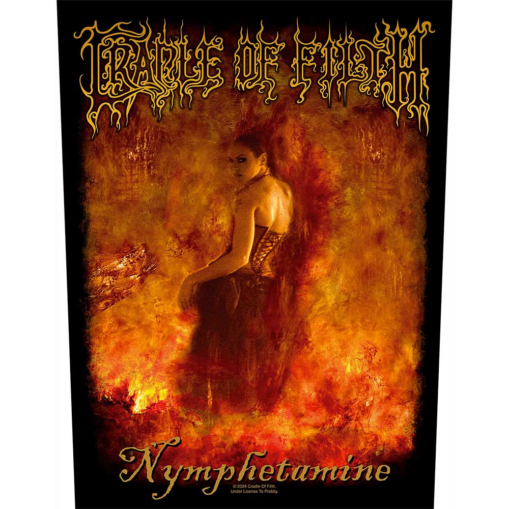 Nažehlovačka Cradle of Filth - Nymphetamine
