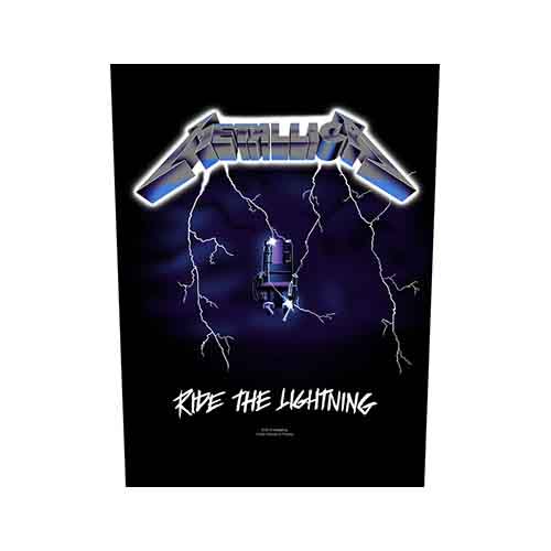 Nažehlovačka Metallica - Ride the Lightning