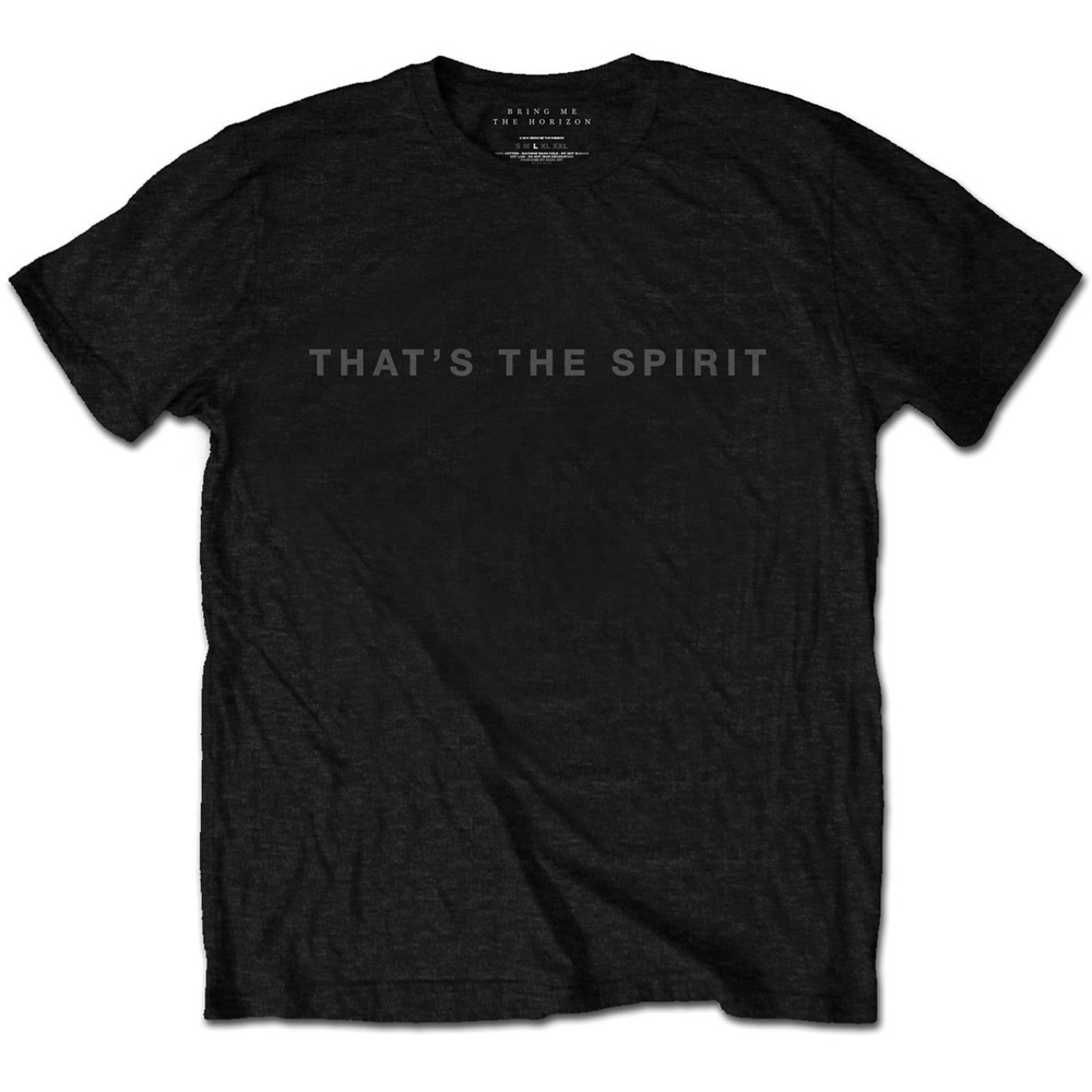 Tričko Bring me the horizon - That's the Spirit, Unisex,Čierna,XXL