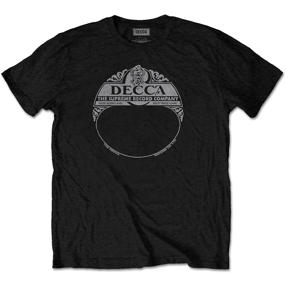 Tričko Decca Records - Supreme Label, Unisex,Čierna,M