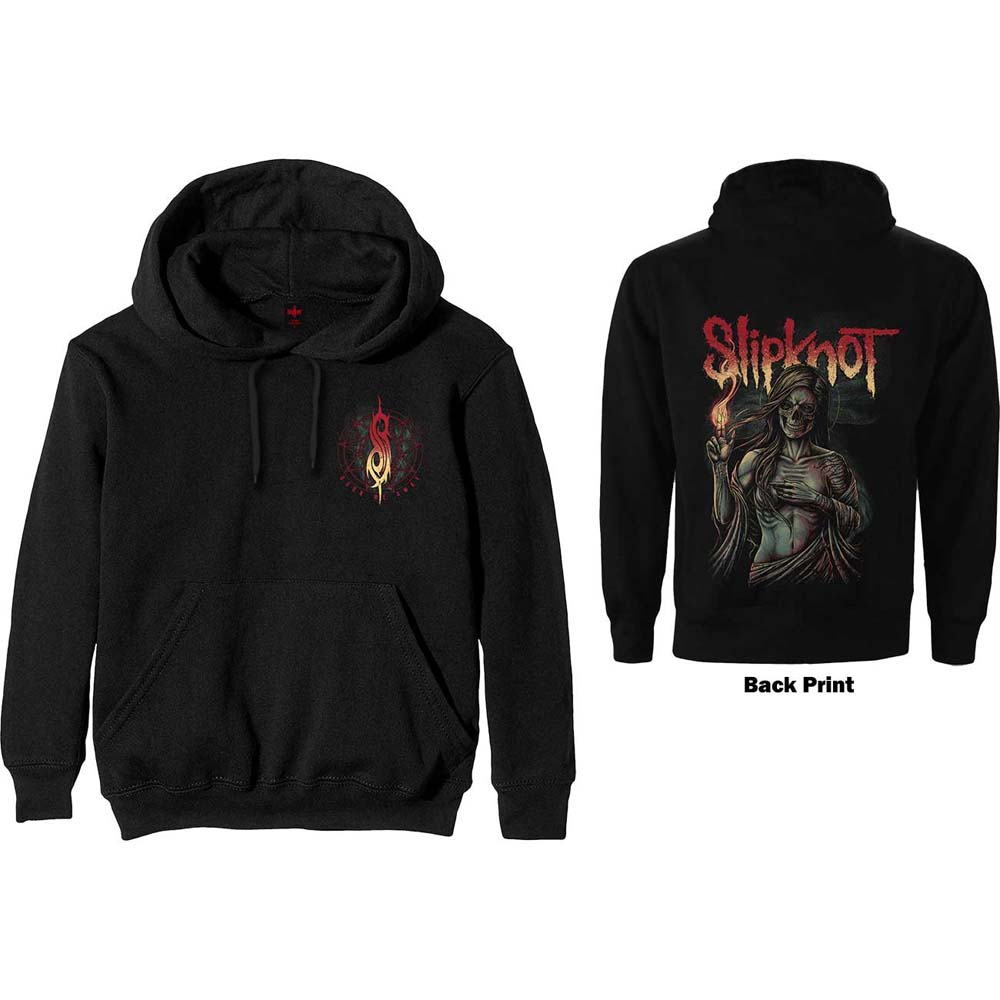 Mikina Slipknot - Burn Me Away, Unisex,Čierna,3XL