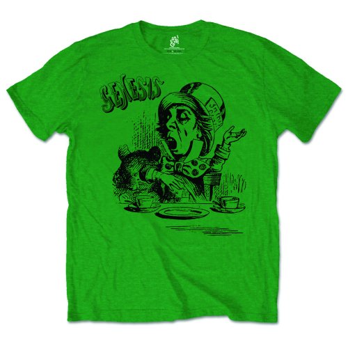 Tričko Genesis - Mad Hatter, Unisex,Zelená,M