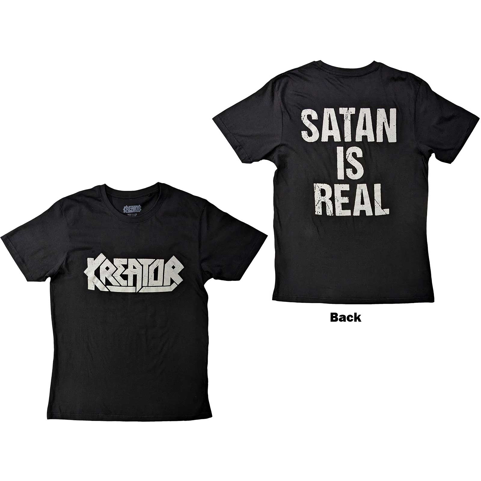 Tričko Kreator - Satan Is Real, Unisex,Čierna,XXL