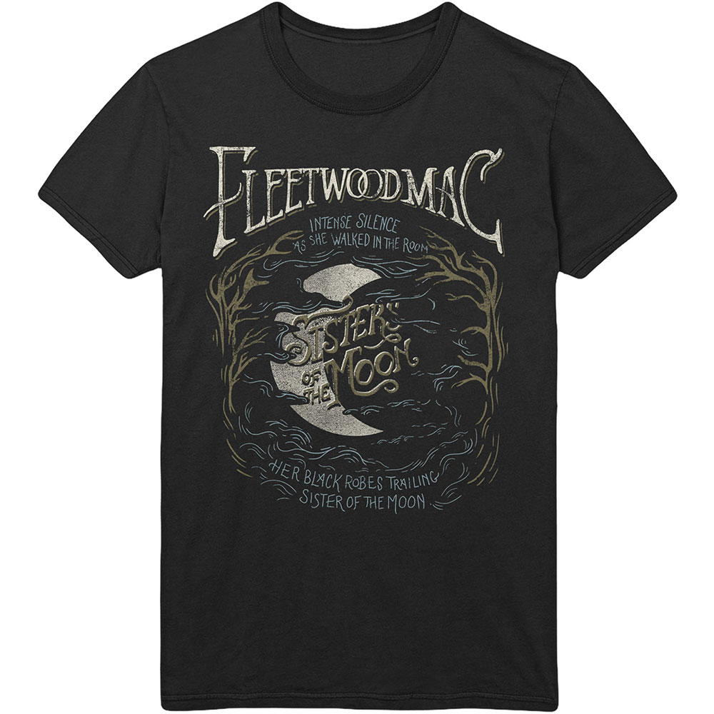Tričko Fleetwood Mac - Sisters Of The Moon, Unisex,Čierna,XL