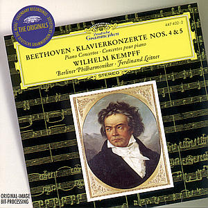 CD Wilhelm Kempff, Ferdinand Leitner, and the Berlin Philharmonic Orchestra - KONCERTY PRO KLAVIR 4,5