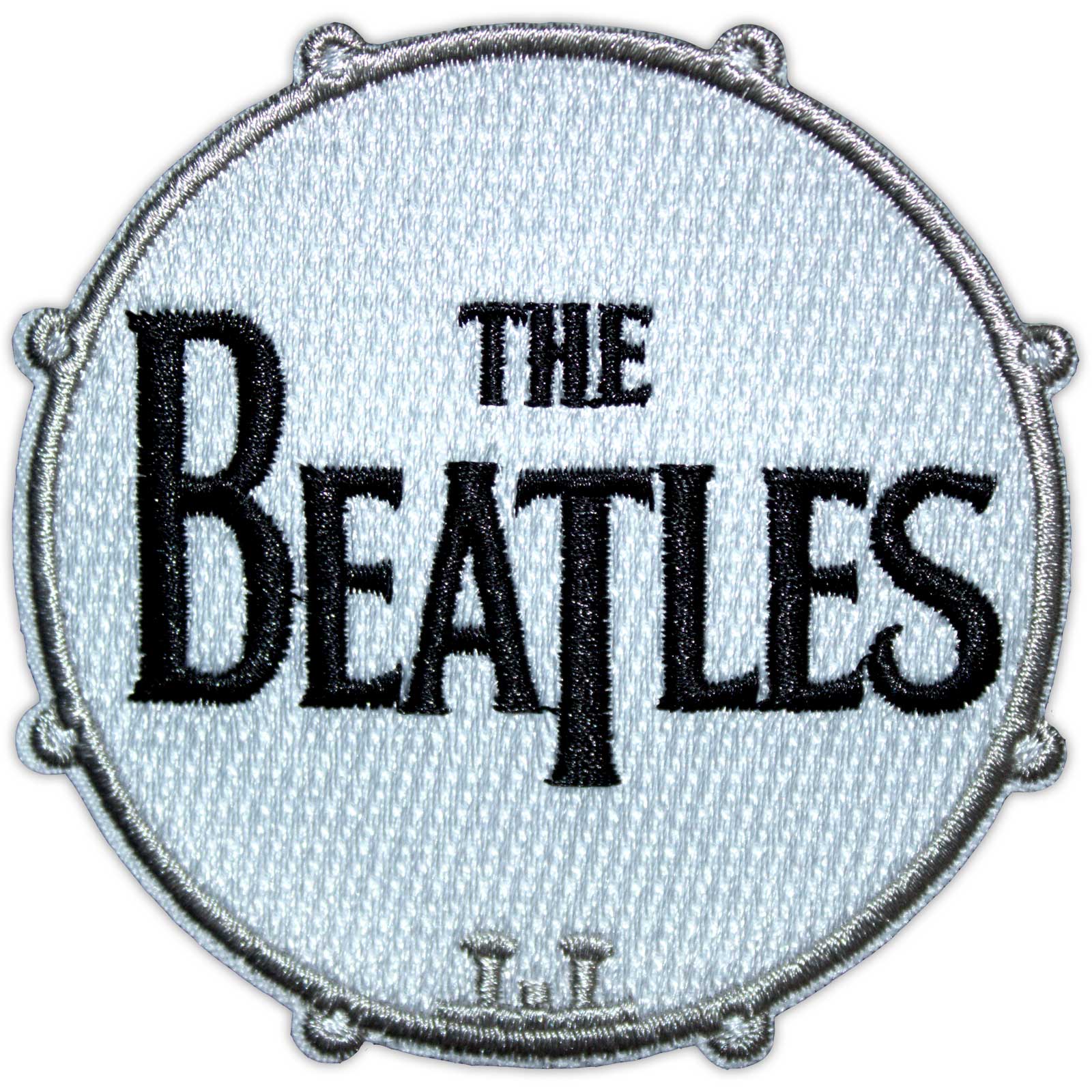 Nažehlovačka The Beatles - Drum Logo Large