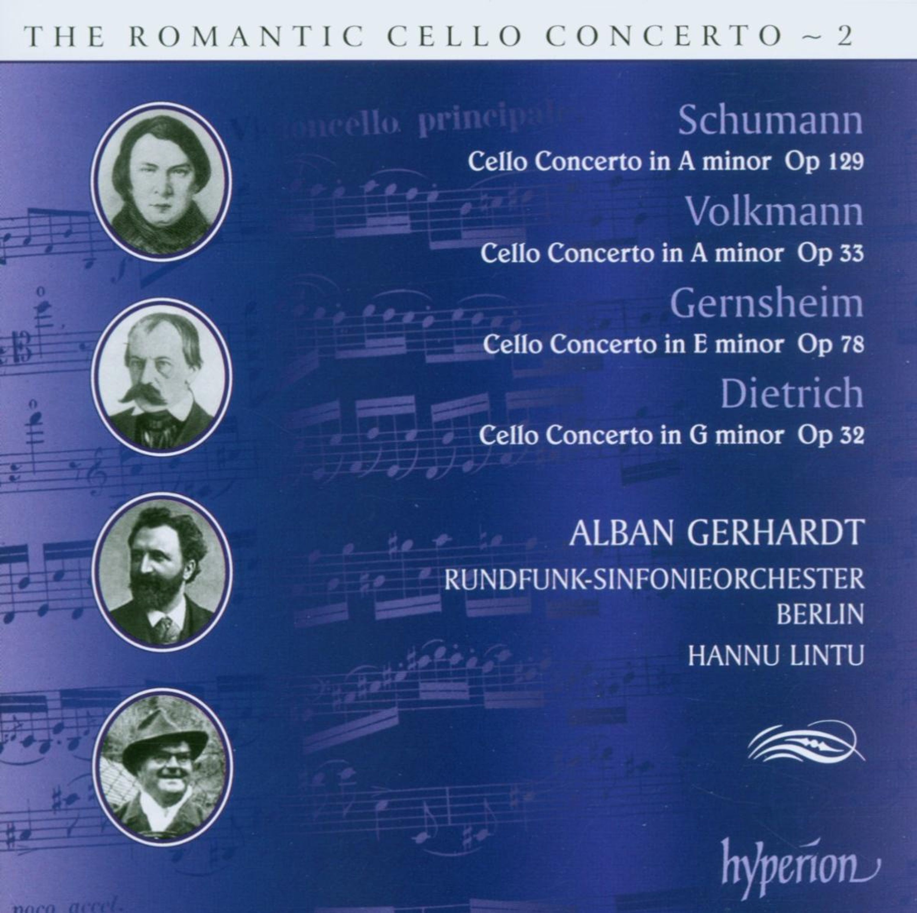 CD Alban Gerhardt - ROMANTIC CELLO CONCERTO 2