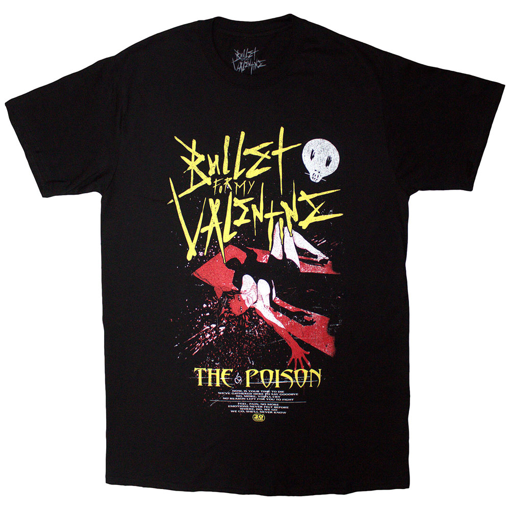 Tričko Bullet for My Valentine - The Poison Cover, Unisex,Čierna,XXL