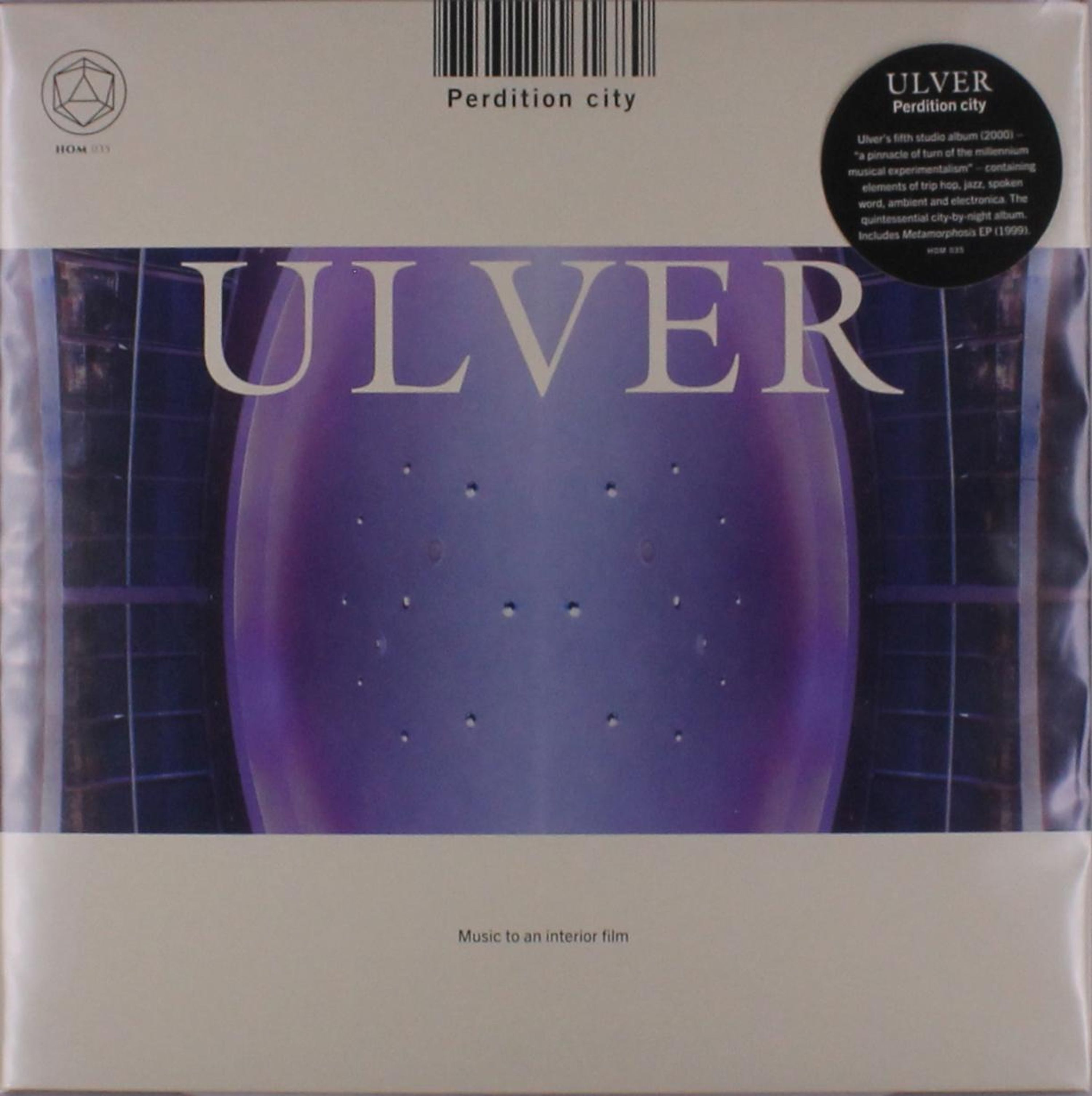 Vinyl Ulver - ULVER - PERDITION CITY