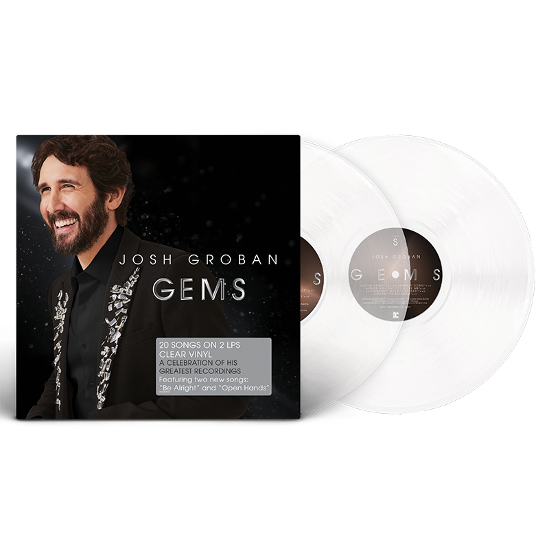 Vinyl Josh Groban - GEMS (LIMITED CLEAR VINYL)