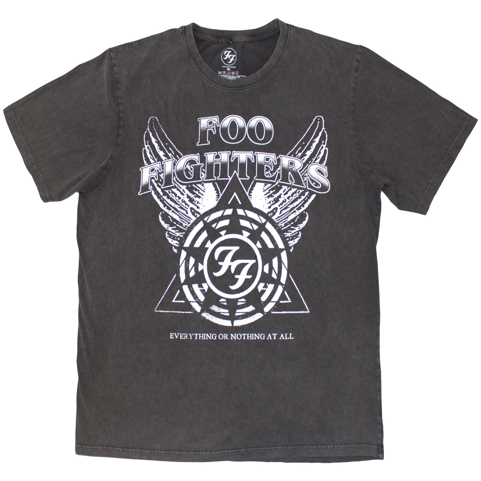 Tričko Foo Fighters - EONAA Logo, Unisex,Šedá,XXL