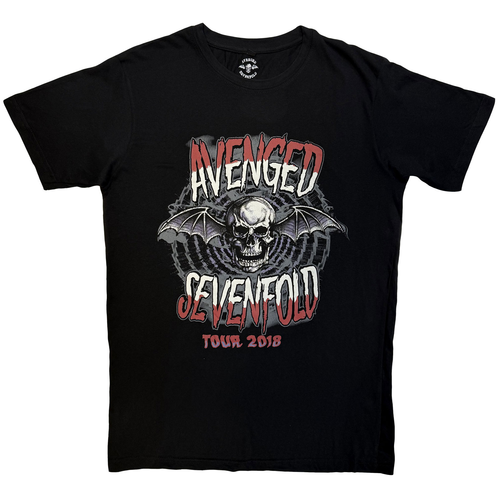 Tričko Avenged Sevenfold - Tour '18, Unisex,Čierna,XXL
