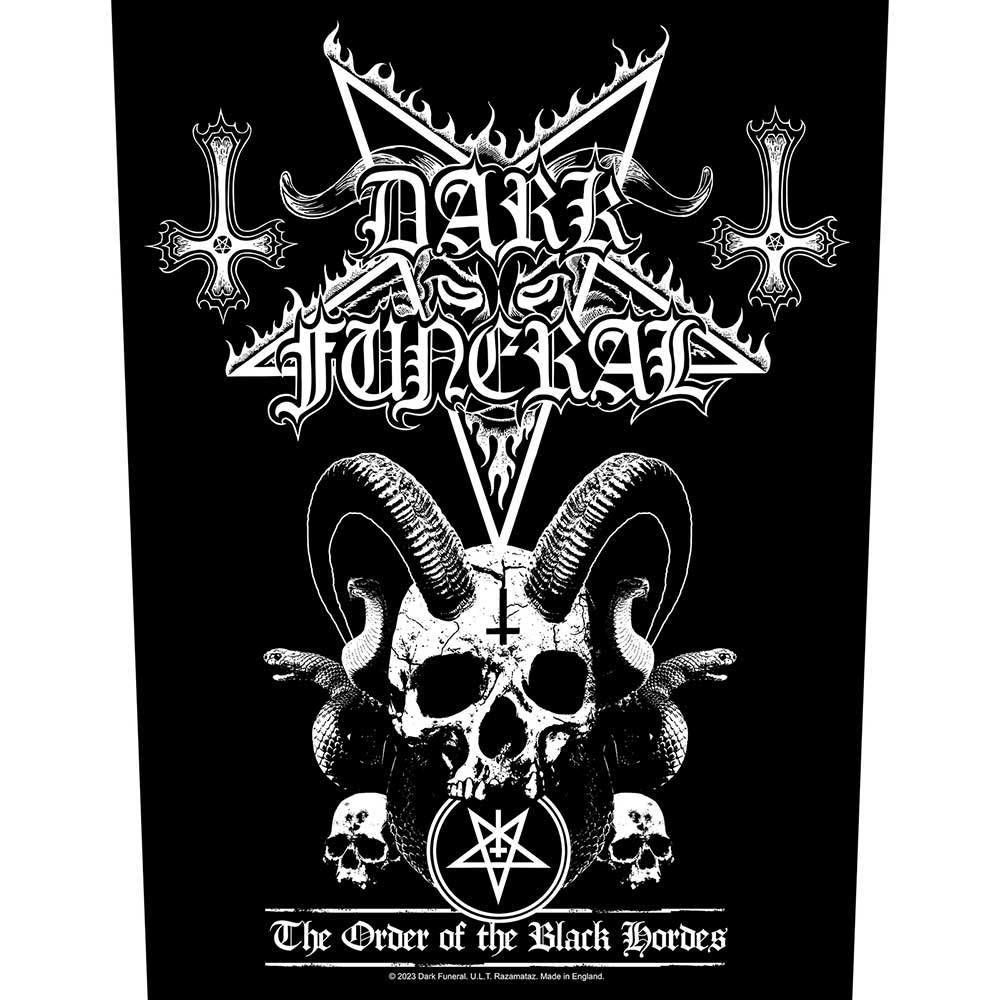 Nažehlovačka Dark Funeral - Order Of The Black Hordes