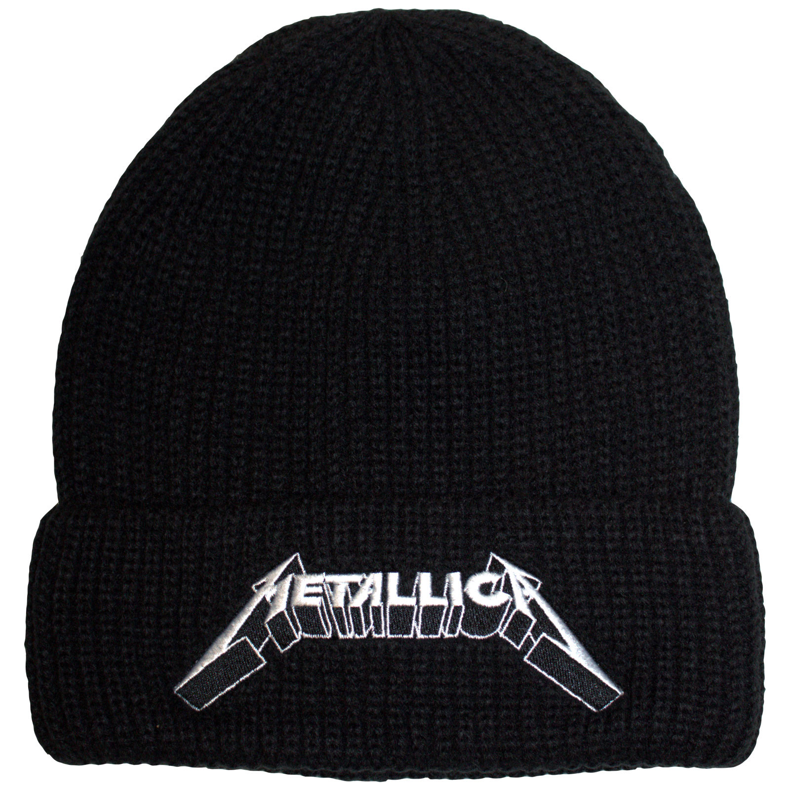Čapica Metallica - 3D Logo, Unisex,Čierna,Univerzálna