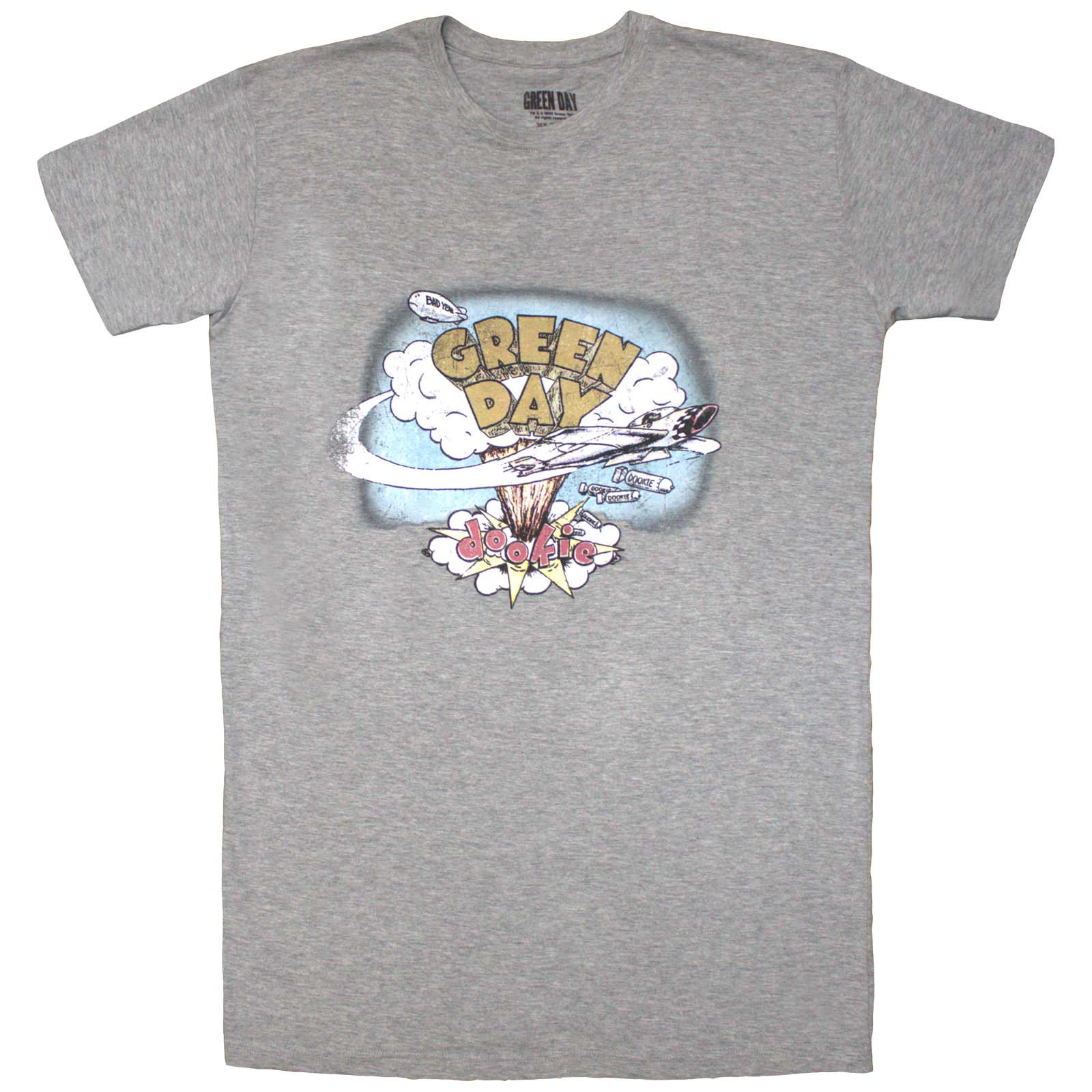 Šaty Green Day - Vintage Dookie, Žena,Šedá,XXL