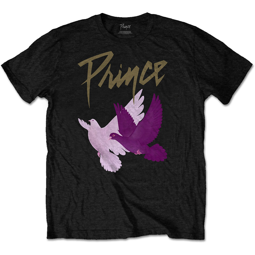 Tričko Prince - Doves, Unisex,Čierna,XXL