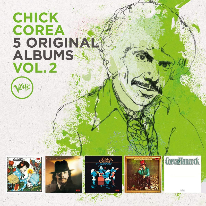 CD Chick Corea - 5 ORIGINAL ALBUMS, VOL. 2