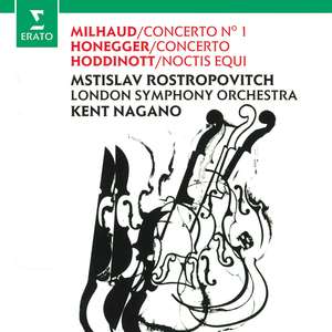 CD Mstislav Rostropovich - MILHAUD & HONNEGER: CELLO CONCERTOS
