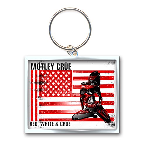 Kľúčenka Motley Crue - Red, White & Crue