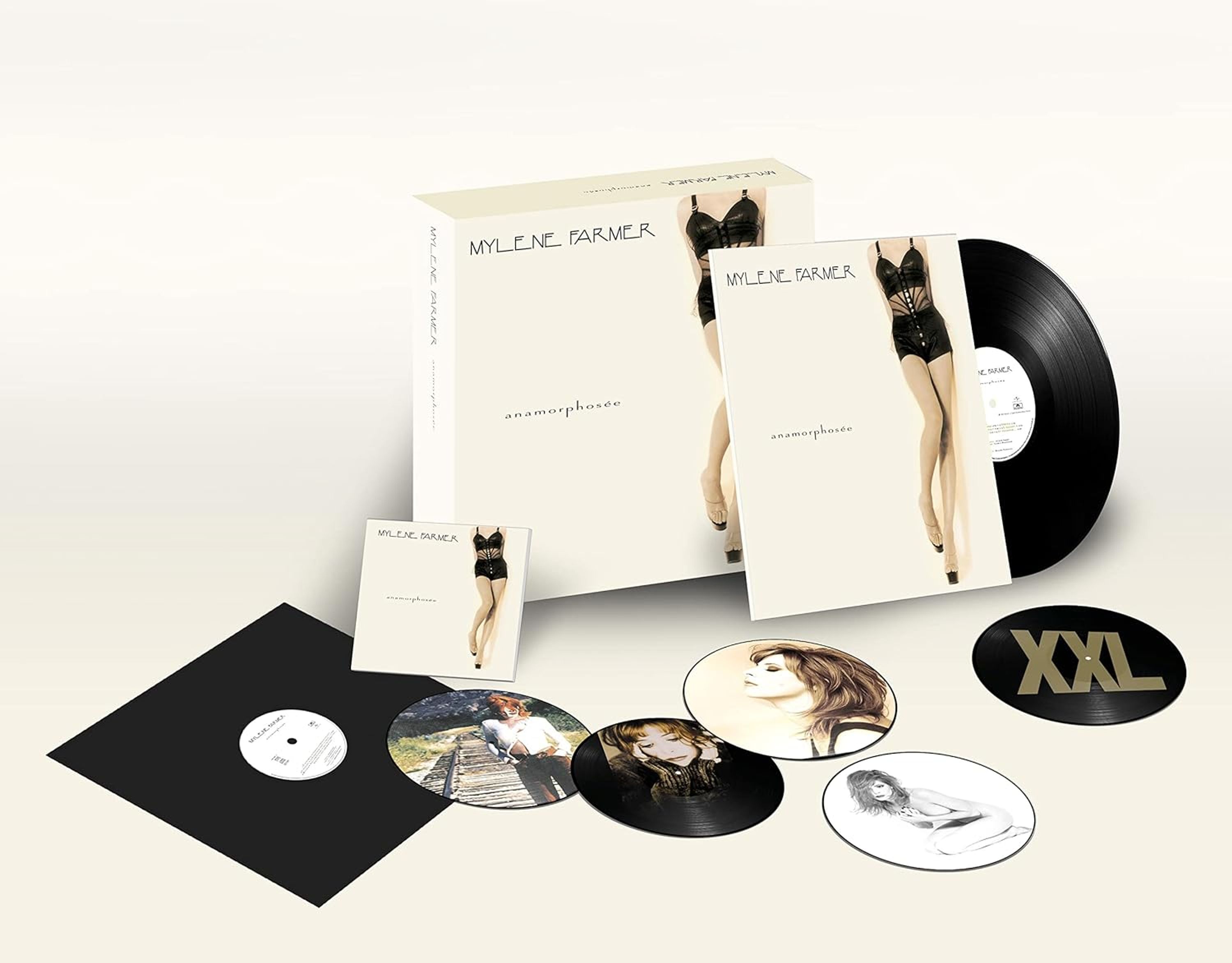 Vinyl Mylène Farmer - FARMER, MYLENE - COFFRET ANAMORPHOSEE